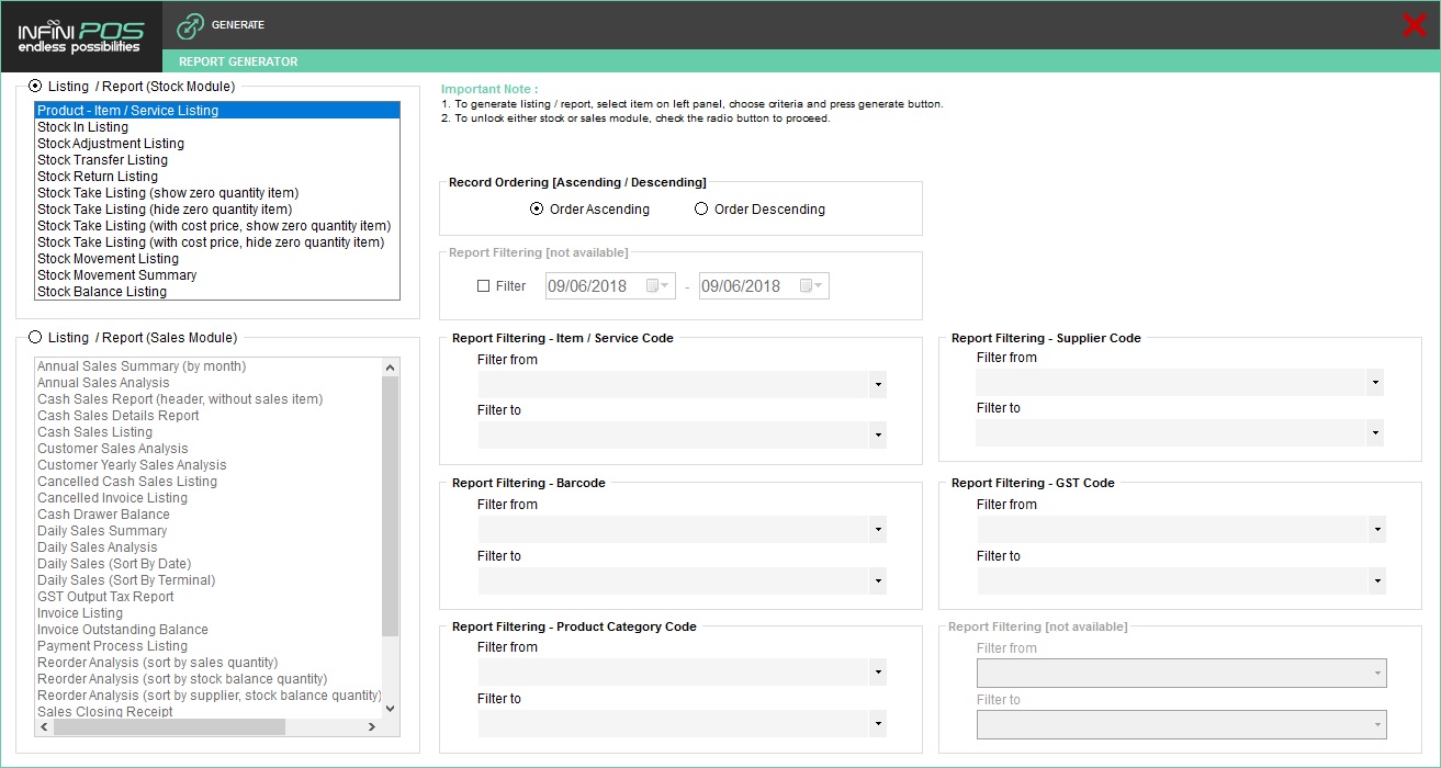 Report Generator